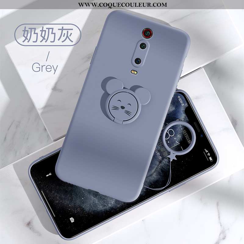 Housse Xiaomi Mi 9t Pro Protection Nouveau Rat, Étui Xiaomi Mi 9t Pro Créatif Téléphone Portable Ver