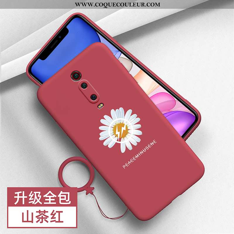 Étui Xiaomi Mi 9t Pro Silicone Petite Marguerite Tout Compris, Coque Xiaomi Mi 9t Pro Protection Cré