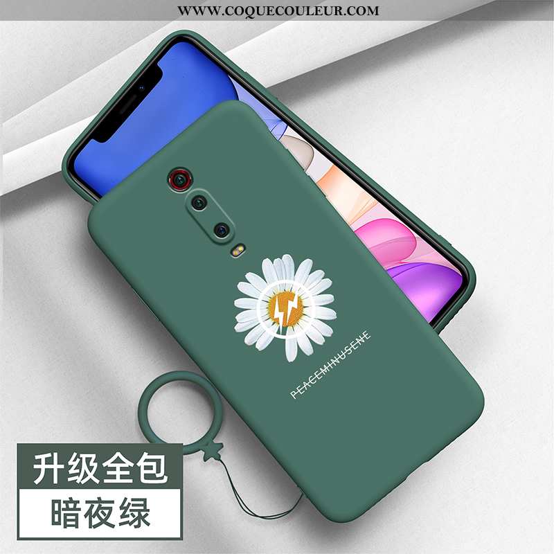 Étui Xiaomi Mi 9t Pro Silicone Petite Marguerite Tout Compris, Coque Xiaomi Mi 9t Pro Protection Cré