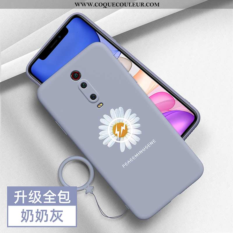 Étui Xiaomi Mi 9t Pro Silicone Petite Marguerite Tout Compris, Coque Xiaomi Mi 9t Pro Protection Cré