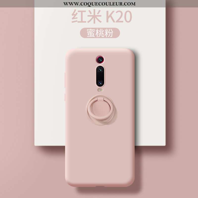 Coque Xiaomi Mi 9t Pro Silicone Rose Tendance, Housse Xiaomi Mi 9t Pro Délavé En Daim Personnalité