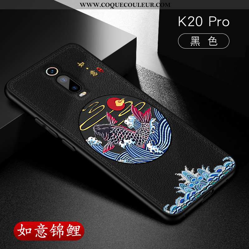Étui Xiaomi Mi 9t Pro Ultra Modèle Fleurie Créatif, Coque Xiaomi Mi 9t Pro Tendance Rouge