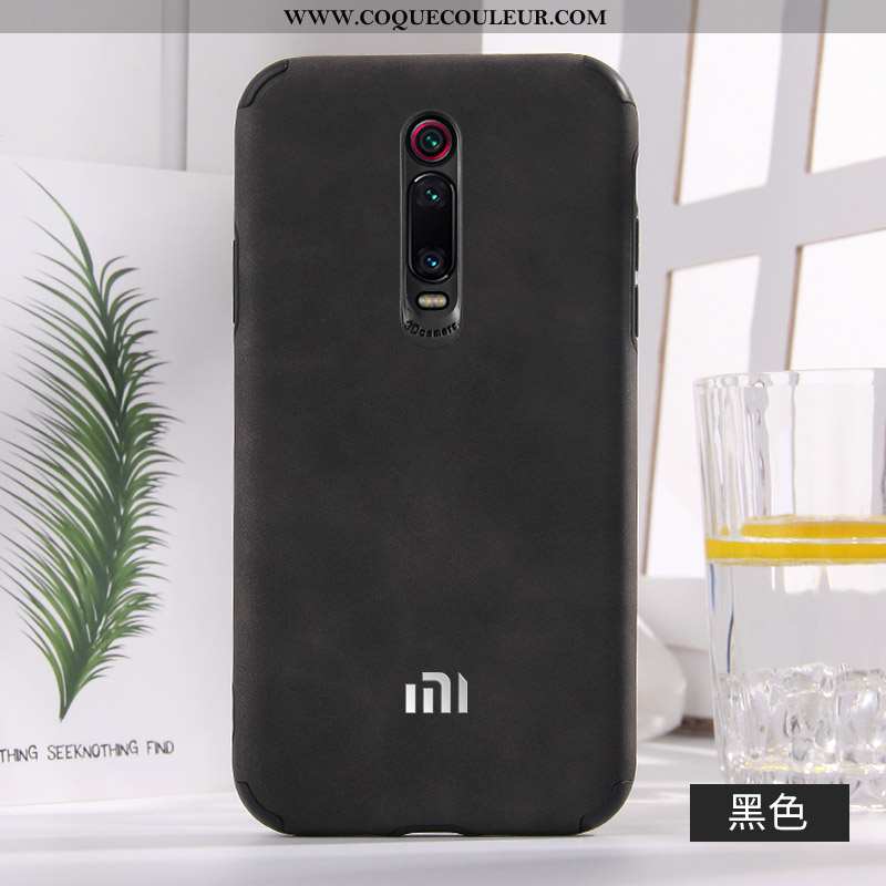 Étui Xiaomi Mi 9t Pro Protection Coque Rouge, Xiaomi Mi 9t Pro Cuir Net Rouge Bleu