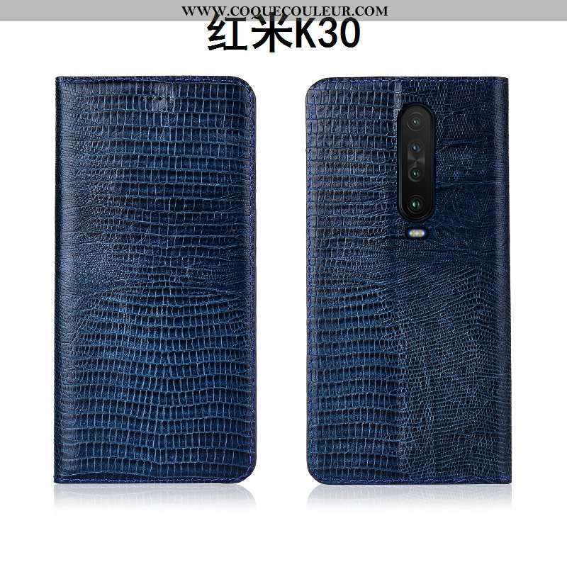 Coque Xiaomi Mi 9t Pro Cuir Protection Véritable Petit, Housse Xiaomi Mi 9t Pro Fluide Doux Clamshel