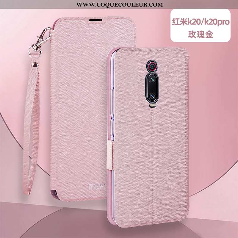 Housse Xiaomi Mi 9t Pro Protection Incassable Étui, Étui Xiaomi Mi 9t Pro Cuir Silicone Noir