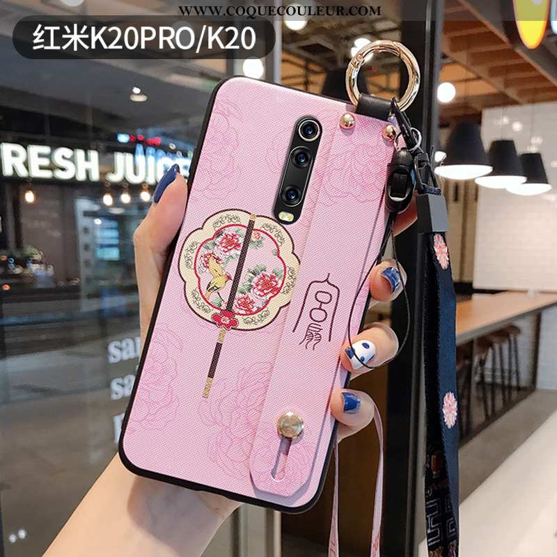 Coque Xiaomi Mi 9t Pro Ornements Suspendus Vintage Petit, Housse Xiaomi Mi 9t Pro Personnalité Viole