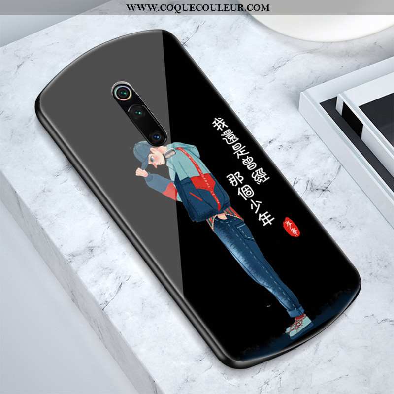 Coque Xiaomi Mi 9t Pro Tendance Nouveau Coque, Housse Xiaomi Mi 9t Pro Silicone Petit Noir