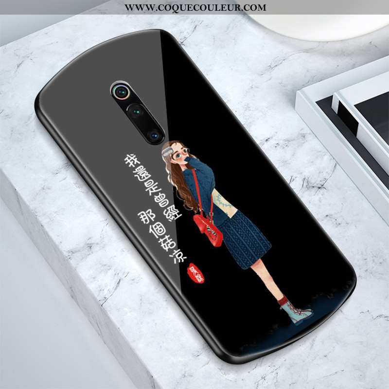 Coque Xiaomi Mi 9t Pro Tendance Nouveau Coque, Housse Xiaomi Mi 9t Pro Silicone Petit Noir