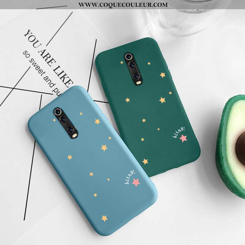 Coque Xiaomi Mi 9t Pro Tendance Tout Compris Petit, Housse Xiaomi Mi 9t Pro Légère Étui Bleu