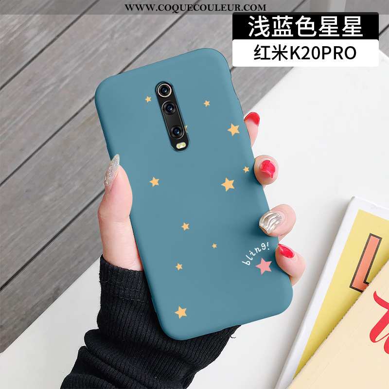 Coque Xiaomi Mi 9t Pro Tendance Tout Compris Petit, Housse Xiaomi Mi 9t Pro Légère Étui Bleu