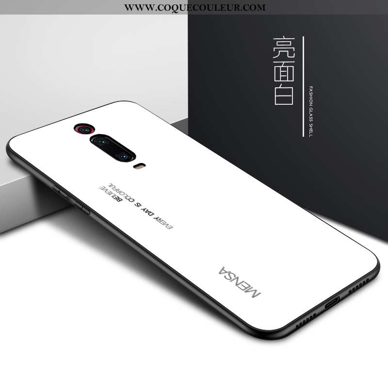 Housse Xiaomi Mi 9t Pro Protection Téléphone Portable Petit, Étui Xiaomi Mi 9t Pro Verre Coque Rouge