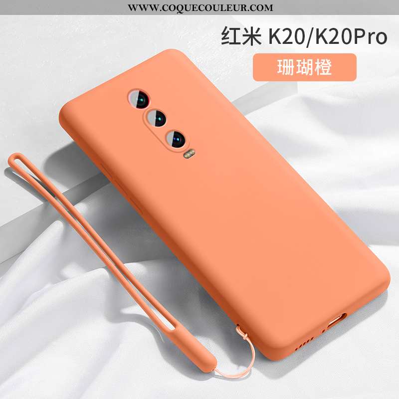 Coque Xiaomi Mi 9t Créatif Silicone, Housse Xiaomi Mi 9t Tendance Ornements Suspendus Turquoise