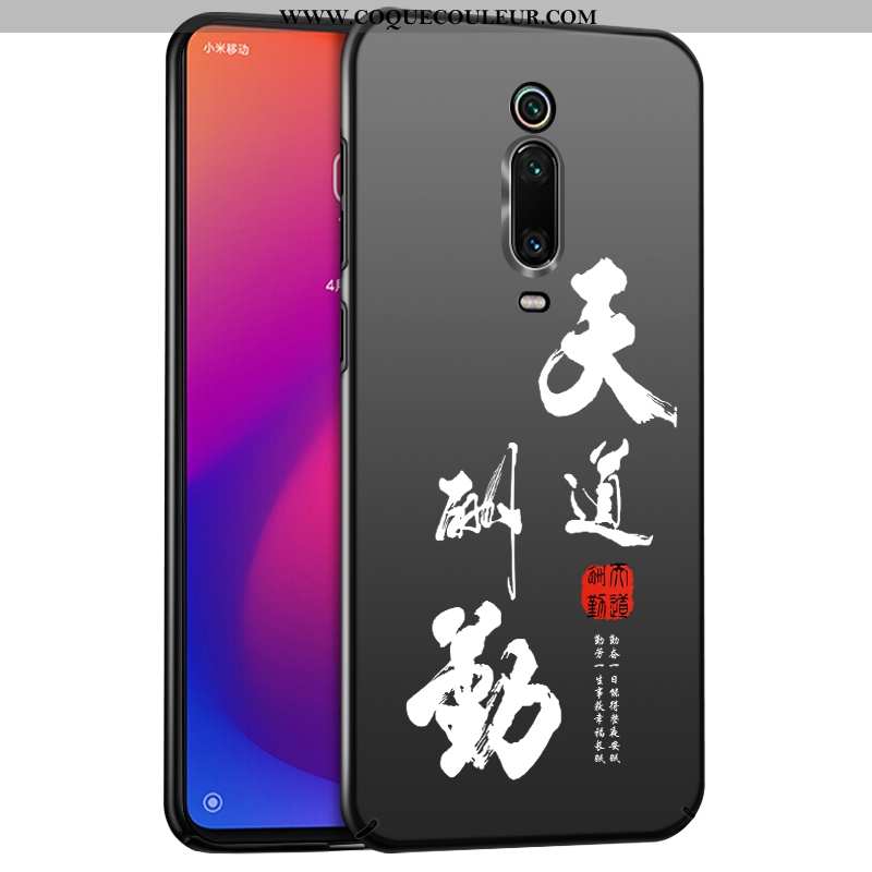 Housse Xiaomi Mi 9t Ultra Téléphone Portable Noir, Étui Xiaomi Mi 9t Légère Difficile Noir