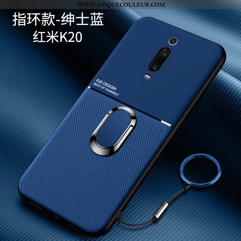 Housse Xiaomi Mi 9t Légère Tout Compris Coque, Étui Xiaomi Mi 9t Fluide Doux Silicone Bleu