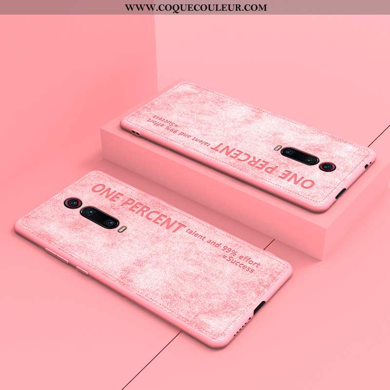 Housse Xiaomi Mi 9t Légère Ultra Protection, Étui Xiaomi Mi 9t Silicone Incassable Rose