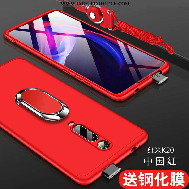 Étui Xiaomi Mi 9t Protection Tendance Tout Compris, Coque Xiaomi Mi 9t Délavé En Daim Difficile Bleu