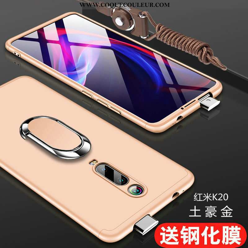 Étui Xiaomi Mi 9t Protection Tendance Tout Compris, Coque Xiaomi Mi 9t Délavé En Daim Difficile Bleu