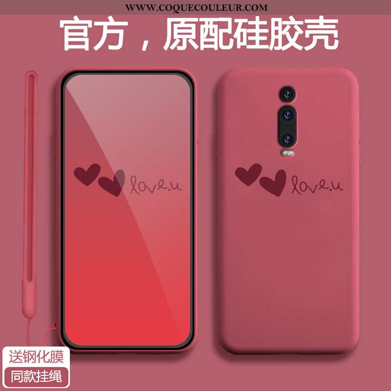 Étui Xiaomi Mi 9t Légère Tendance Tout Compris, Coque Xiaomi Mi 9t Fluide Doux Amour Verte