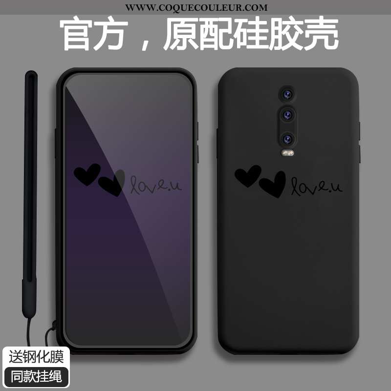 Étui Xiaomi Mi 9t Légère Tendance Tout Compris, Coque Xiaomi Mi 9t Fluide Doux Amour Verte