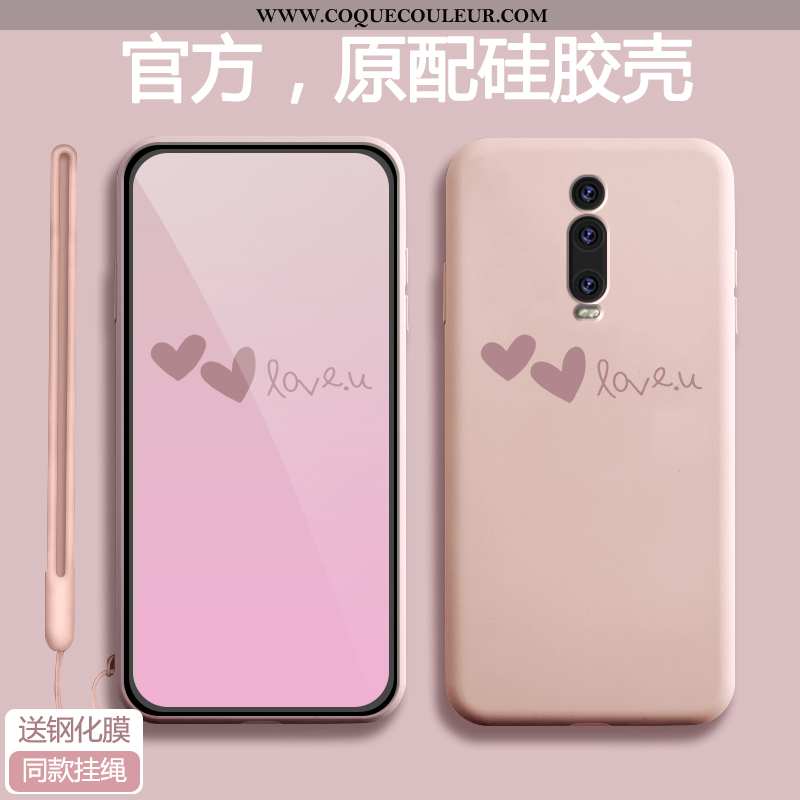 Étui Xiaomi Mi 9t Légère Tendance Tout Compris, Coque Xiaomi Mi 9t Fluide Doux Amour Verte