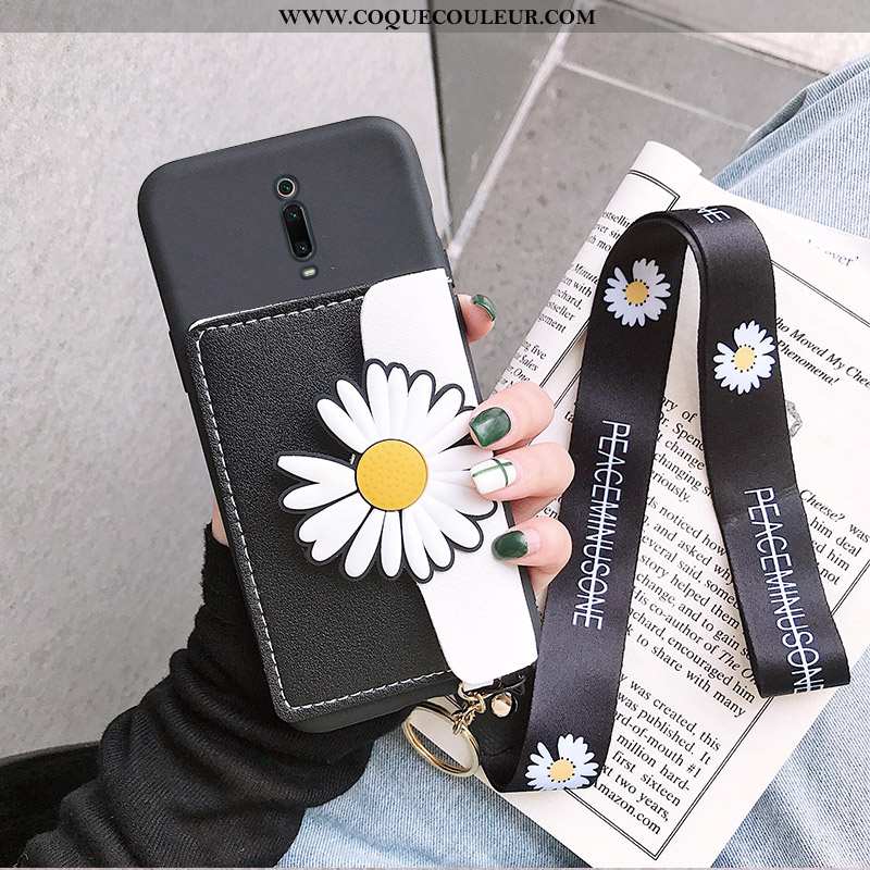 Coque Xiaomi Mi 9t Portefeuille Ornements Suspendus Petit, Housse Xiaomi Mi 9t Tendance Petite Margu