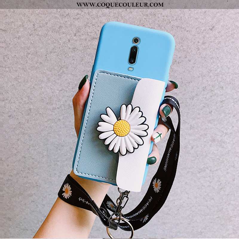 Coque Xiaomi Mi 9t Portefeuille Ornements Suspendus Petit, Housse Xiaomi Mi 9t Tendance Petite Margu