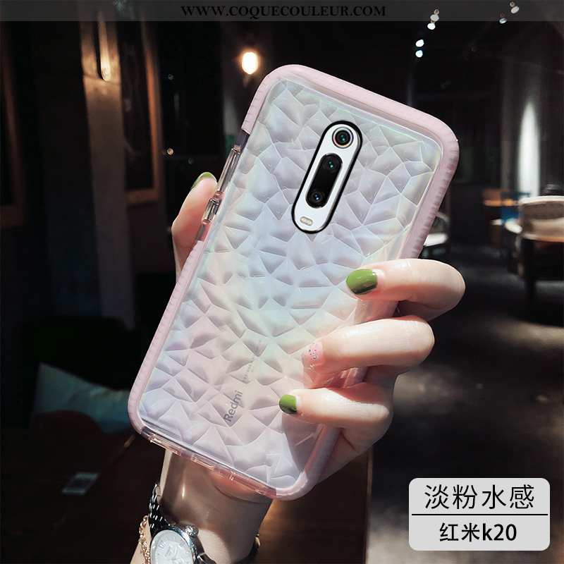 Étui Xiaomi Mi 9t Tendance Personnalité Rouge, Coque Xiaomi Mi 9t Fluide Doux Blanc Blanche