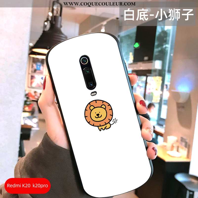 Étui Xiaomi Mi 9t Mode Incassable Tendance, Coque Xiaomi Mi 9t Protection Charmant Blanche