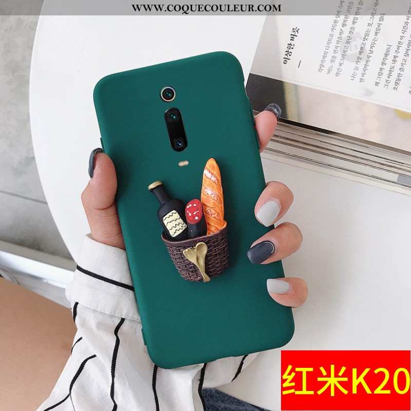 Coque Xiaomi Mi 9t Protection Charmant, Housse Xiaomi Mi 9t Personnalité Incassable Verte