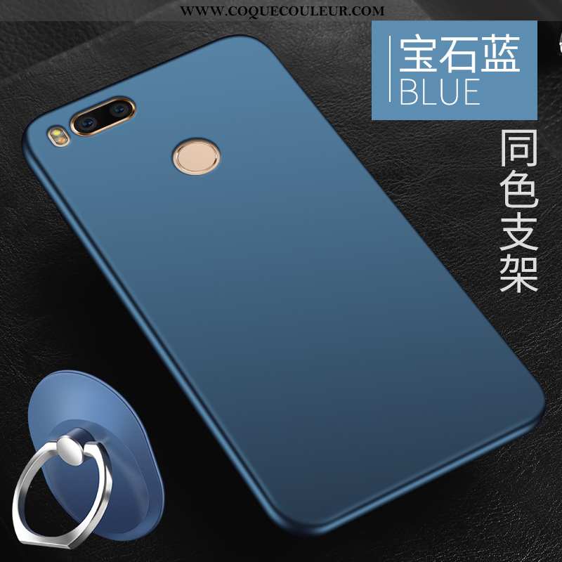 Étui Xiaomi Mi A1 Ultra Tout Compris Coque, Coque Xiaomi Mi A1 Légère Silicone Rouge