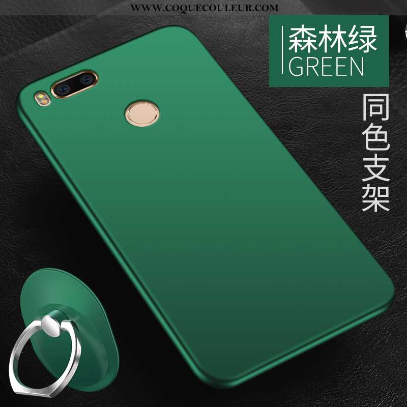 Étui Xiaomi Mi A1 Ultra Tout Compris Coque, Coque Xiaomi Mi A1 Légère Silicone Rouge