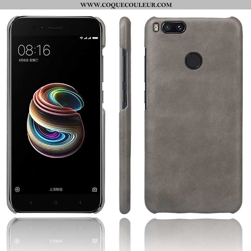 Housse Xiaomi Mi A1 Modèle Fleurie Orange Business, Étui Xiaomi Mi A1 Protection Qualité