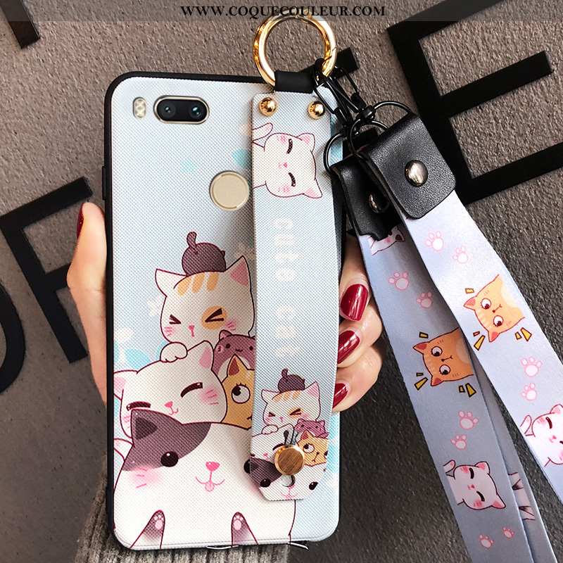 Coque Xiaomi Mi A1 Ornements Suspendus Dessin Animé Protection, Housse Xiaomi Mi A1 Personnalité Pet