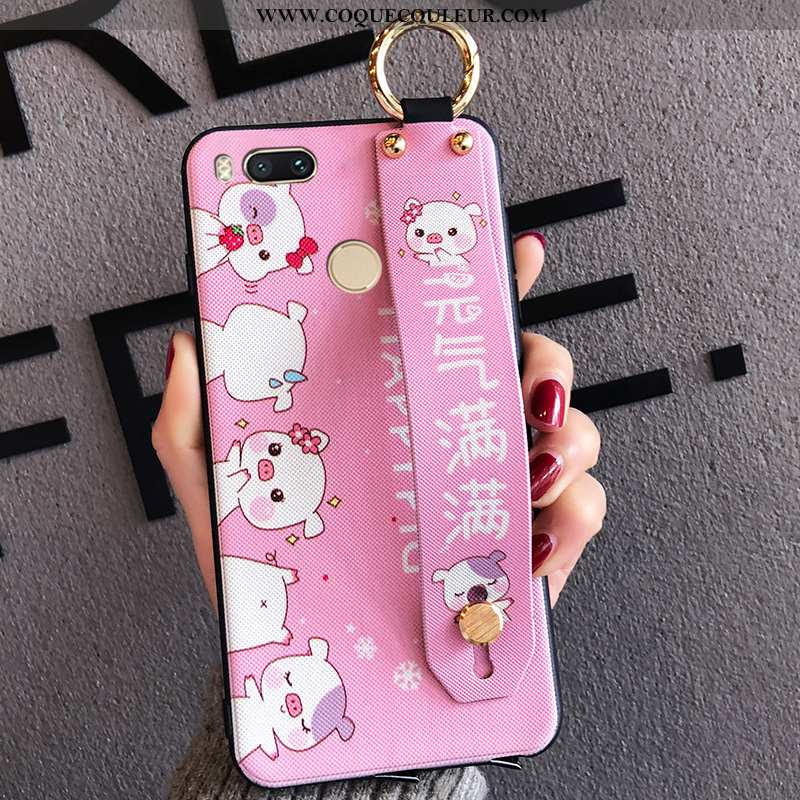 Coque Xiaomi Mi A1 Ornements Suspendus Dessin Animé Protection, Housse Xiaomi Mi A1 Personnalité Pet