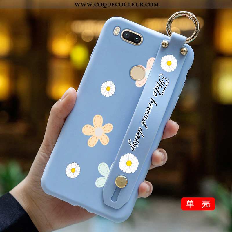 Housse Xiaomi Mi A1 Silicone Protection Petit, Étui Xiaomi Mi A1 Mode Incassable Bleu