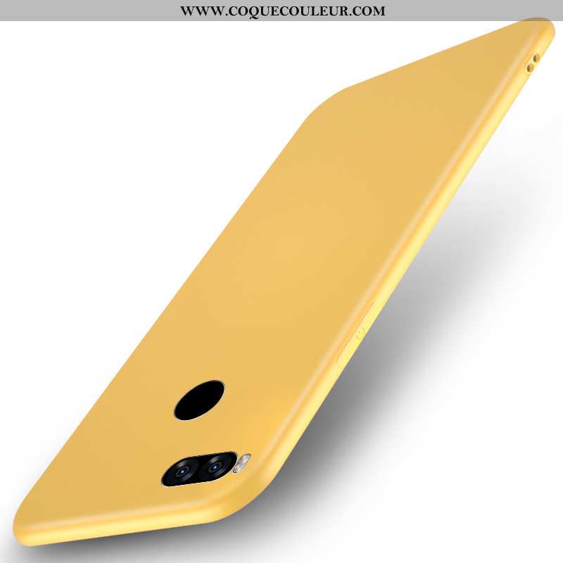 Étui Xiaomi Mi A1 Silicone Petit Téléphone Portable, Coque Xiaomi Mi A1 Protection Noir Rose