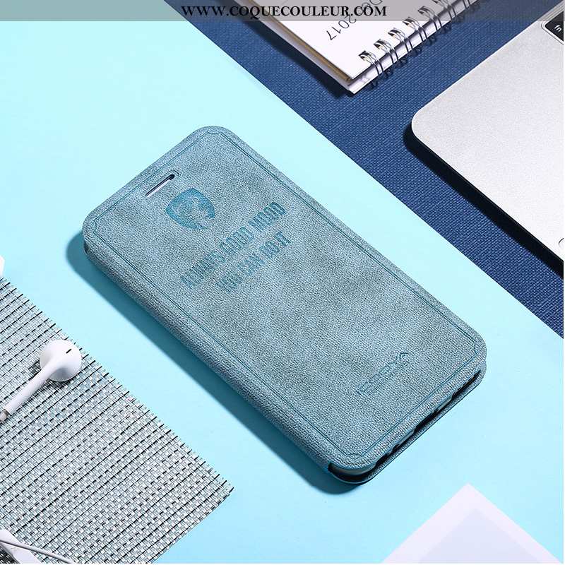 Étui Xiaomi Mi A1 Cuir Europe Bleu, Coque Xiaomi Mi A1 Protection Tout Compris Bleu