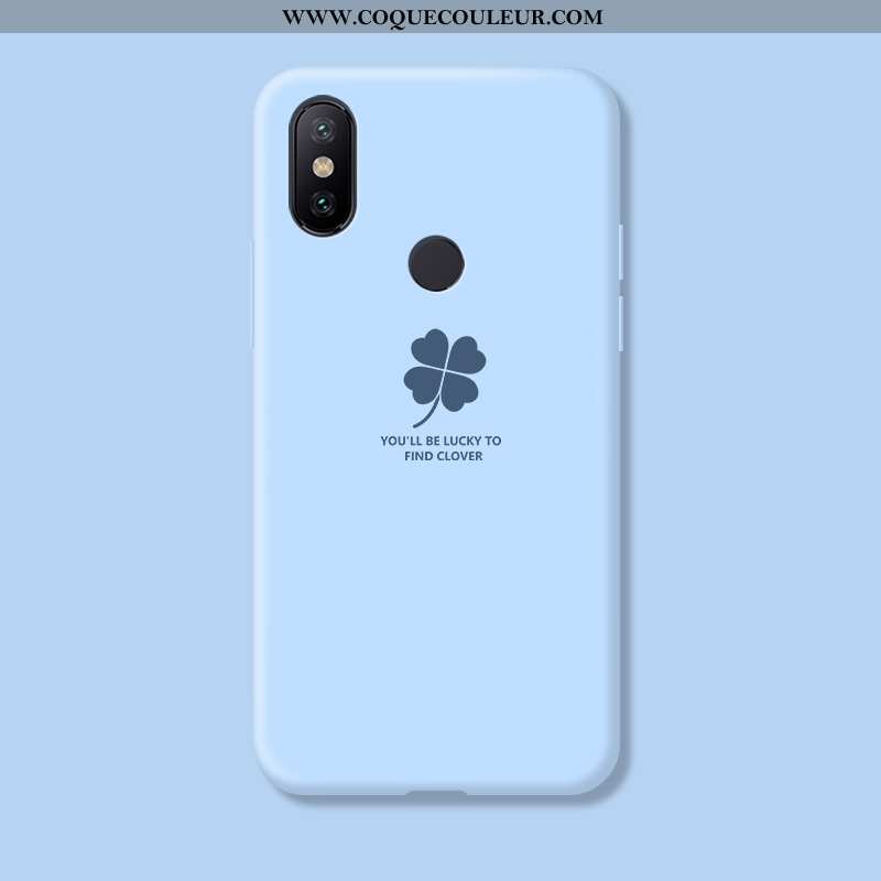 Housse Xiaomi Mi A2 Lite Silicone Petit Incassable, Étui Xiaomi Mi A2 Lite Protection Téléphone Port