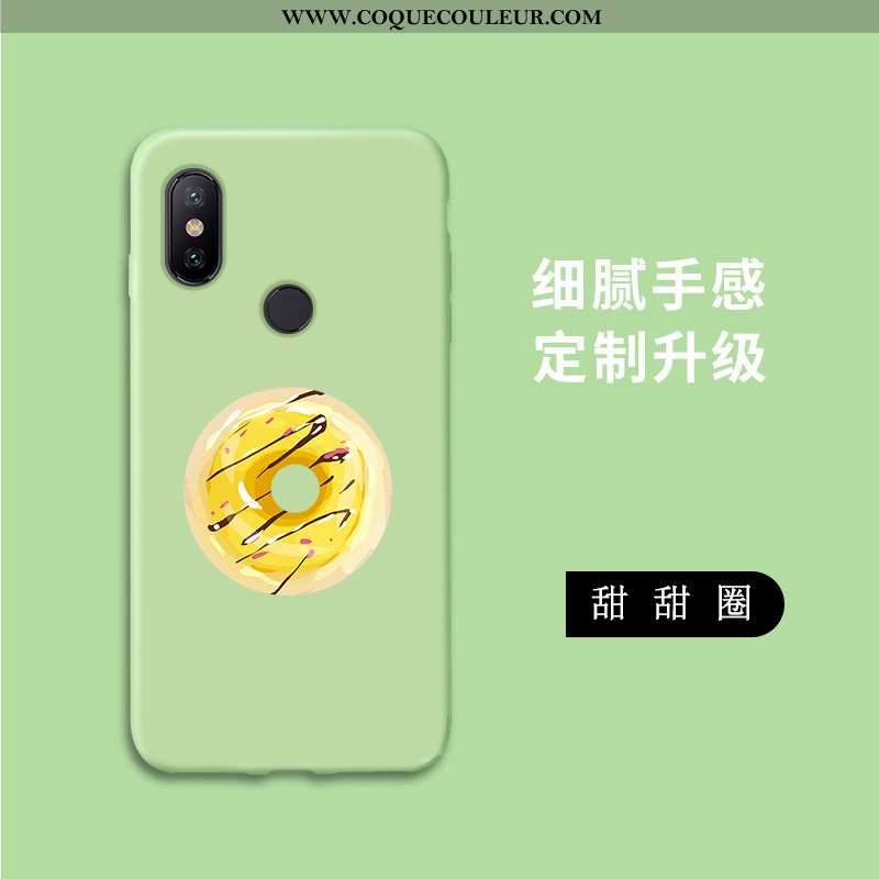 Coque Xiaomi Mi A2 Lite Personnalité Vert, Housse Xiaomi Mi A2 Lite Dessin Animé Téléphone Portable 