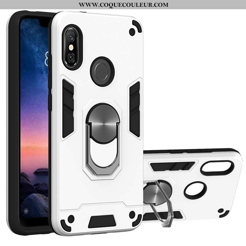 Housse Xiaomi Mi A2 Lite Protection Support Jaune, Étui Xiaomi Mi A2 Lite Coque Antidérapant Jaune