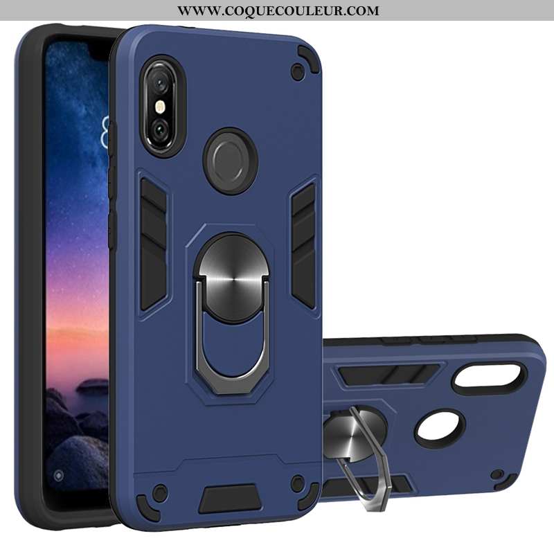 Housse Xiaomi Mi A2 Lite Protection Support Jaune, Étui Xiaomi Mi A2 Lite Coque Antidérapant Jaune