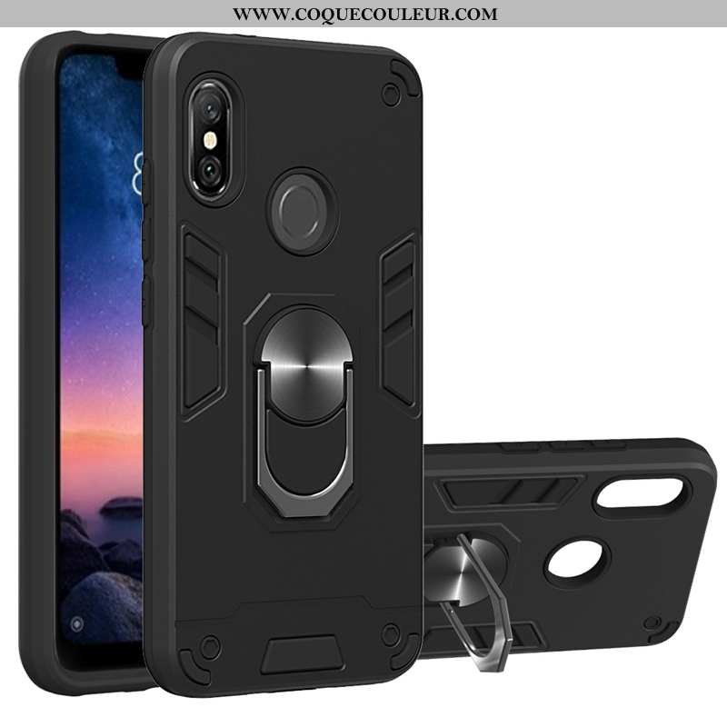 Housse Xiaomi Mi A2 Lite Protection Support Jaune, Étui Xiaomi Mi A2 Lite Coque Antidérapant Jaune