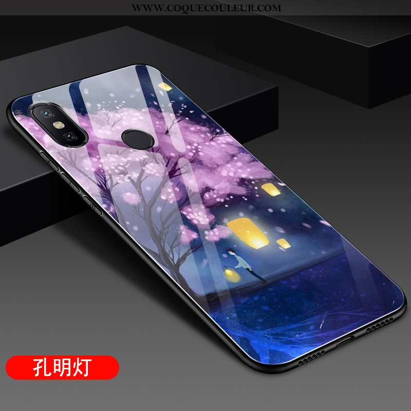 Étui Xiaomi Mi A2 Légère Difficile Légères, Coque Xiaomi Mi A2 Fluide Doux Tendance Violet