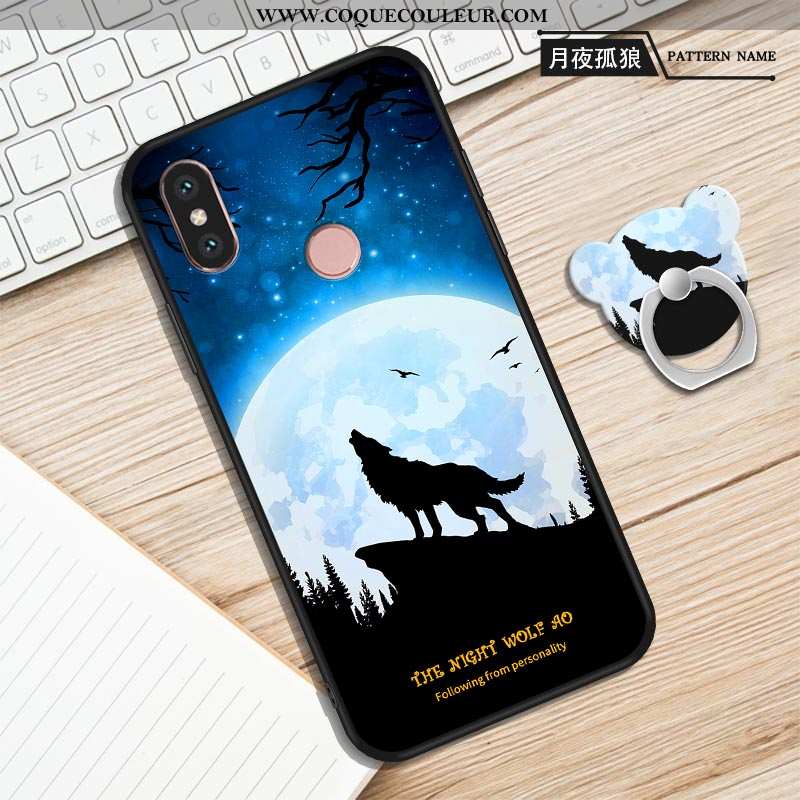 Coque Xiaomi Mi A2 Dessin Animé Étui Tout Compris, Housse Xiaomi Mi A2 Fluide Doux Téléphone Portabl