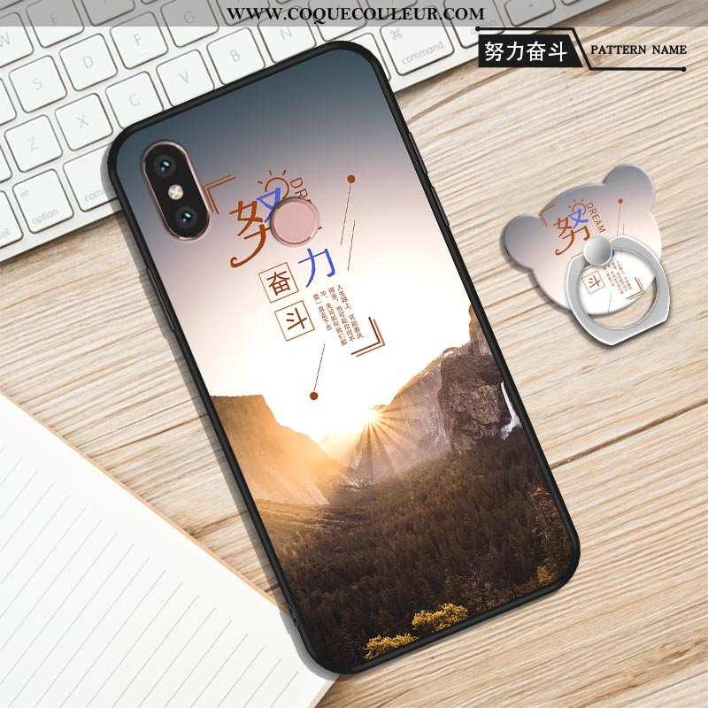 Coque Xiaomi Mi A2 Dessin Animé Étui Tout Compris, Housse Xiaomi Mi A2 Fluide Doux Téléphone Portabl