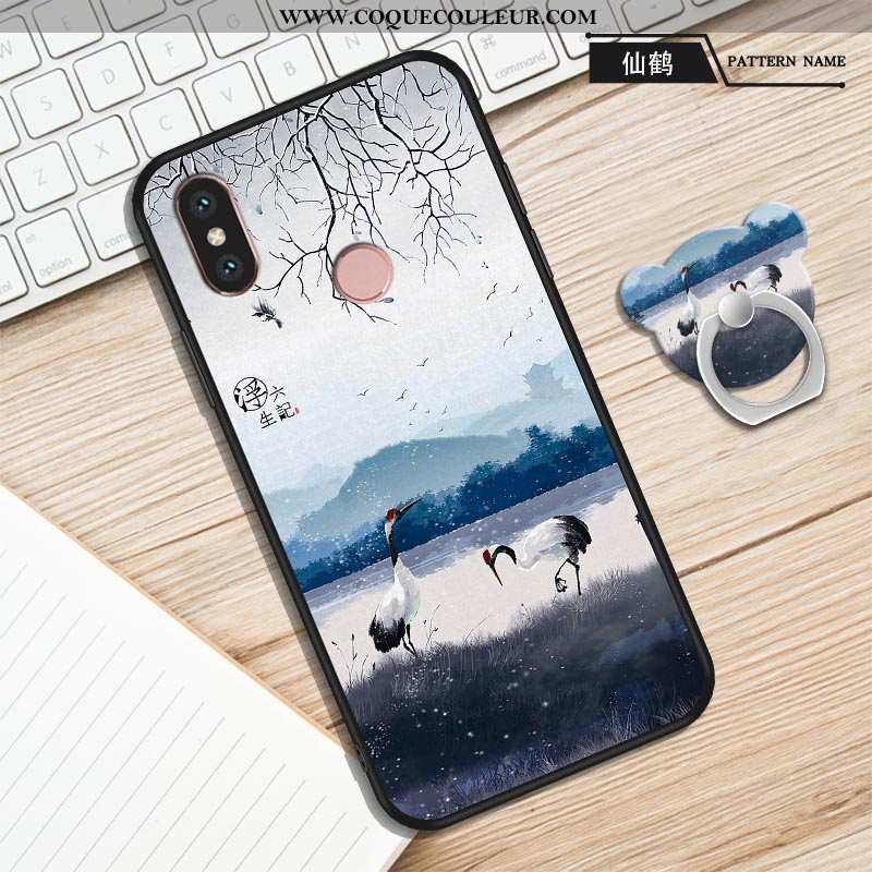 Coque Xiaomi Mi A2 Dessin Animé Étui Tout Compris, Housse Xiaomi Mi A2 Fluide Doux Téléphone Portabl