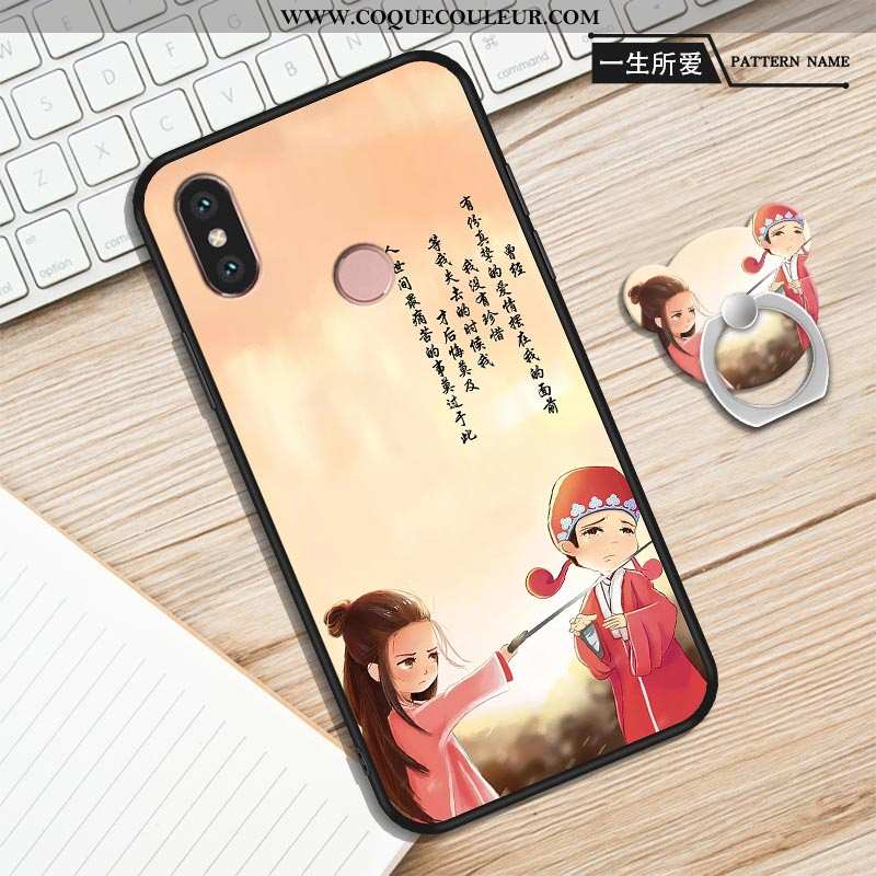 Coque Xiaomi Mi A2 Dessin Animé Étui Tout Compris, Housse Xiaomi Mi A2 Fluide Doux Téléphone Portabl