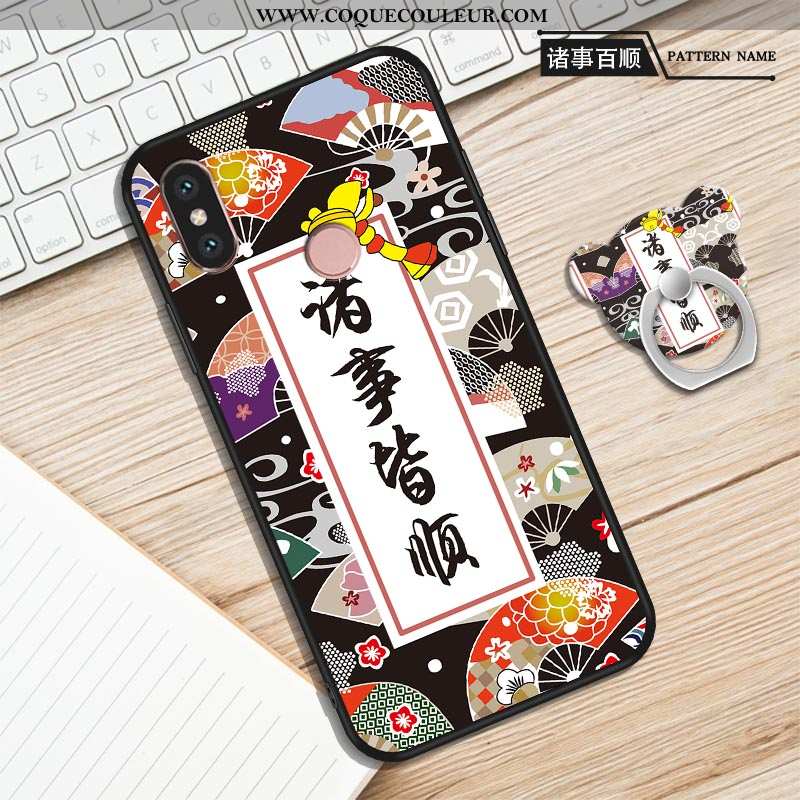 Coque Xiaomi Mi A2 Dessin Animé Étui Tout Compris, Housse Xiaomi Mi A2 Fluide Doux Téléphone Portabl