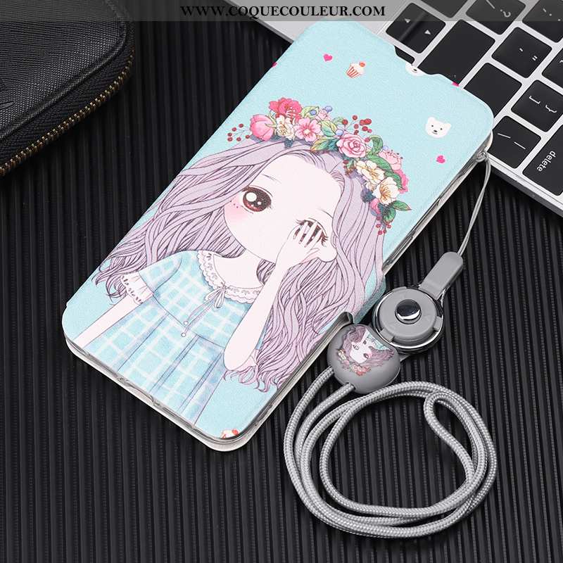 Coque Xiaomi Mi A2 Dessin Animé Protection, Housse Xiaomi Mi A2 Tendance Clamshell Rouge