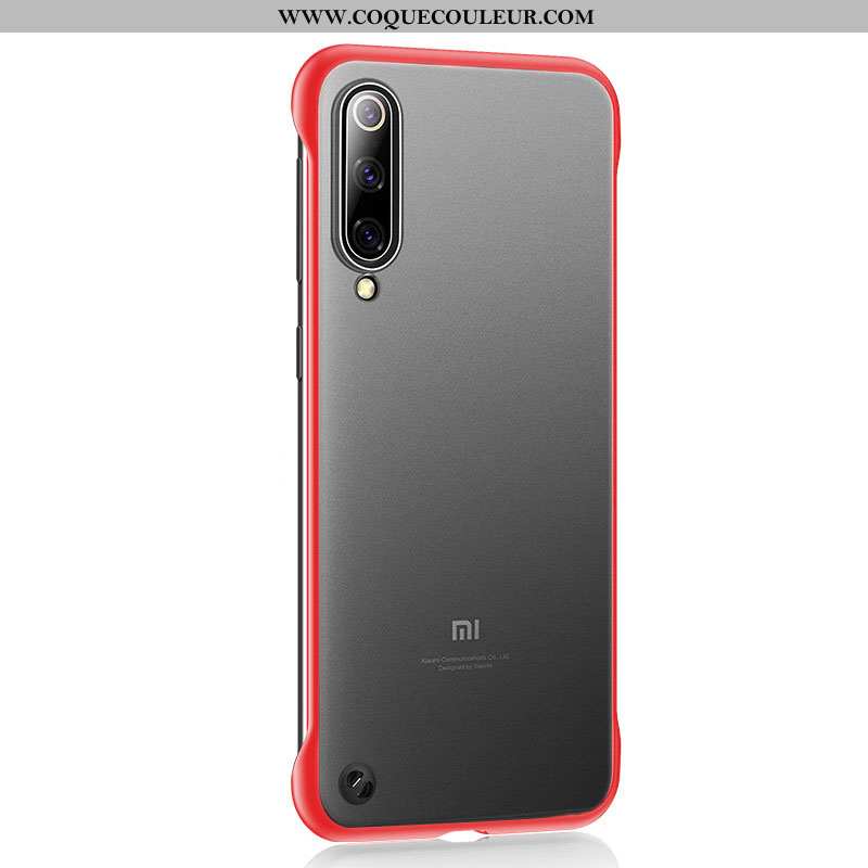 Housse Xiaomi Mi A3 Fluide Doux Rouge Incassable, Étui Xiaomi Mi A3 Silicone Téléphone Portable